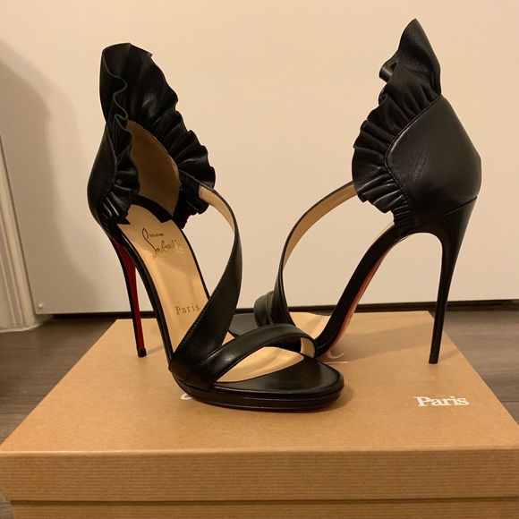 Christian Louboutin Shoes - Colankle 120 Napa shiny